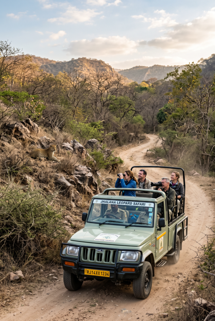 Jhalana Leopard Safari — Land of the Rock Leopards gallery image